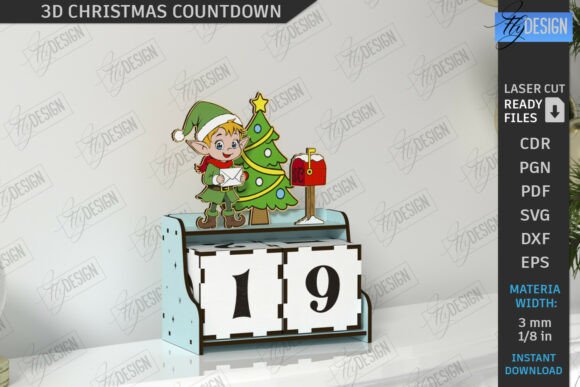 3D Christmas Countdown Laser Cut CNC: A Practical Review for Real Projects