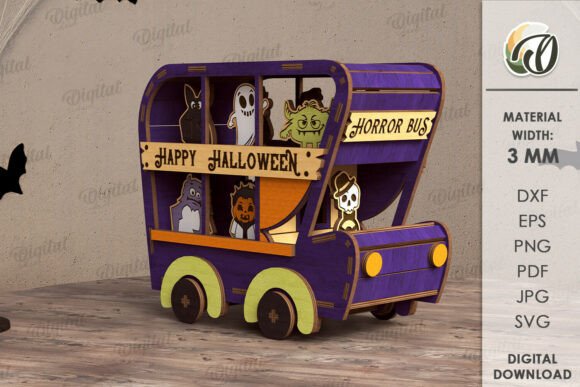 3D Halloween Stand Laser Cut Review for Real Projects