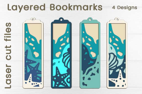 3D Seashell Bookmarks SVG: A Layered Summer Embroidery Design Review