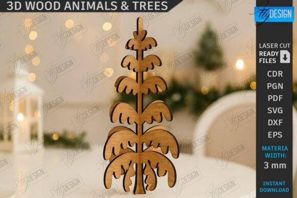 3D Table Décor Laser Cut Wooden Puzzle Review for Real Projects