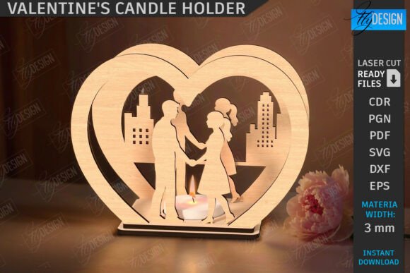 3D Valentine’s Candle Holder Laser Cut Review for Real Projects