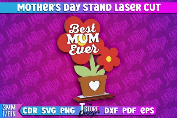 Mother’s Day Stand 3D Embroidery Design Review