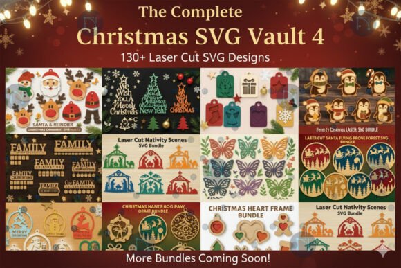 The Complete Christmas SVG Vault 4